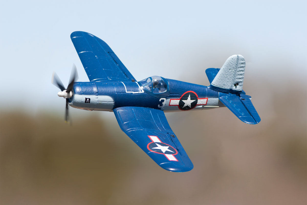 RGRA1301V2	F4U Corsair Jolly Rogers Micro RTF Airplane with PASS (Pilot Assist Stability Software) System