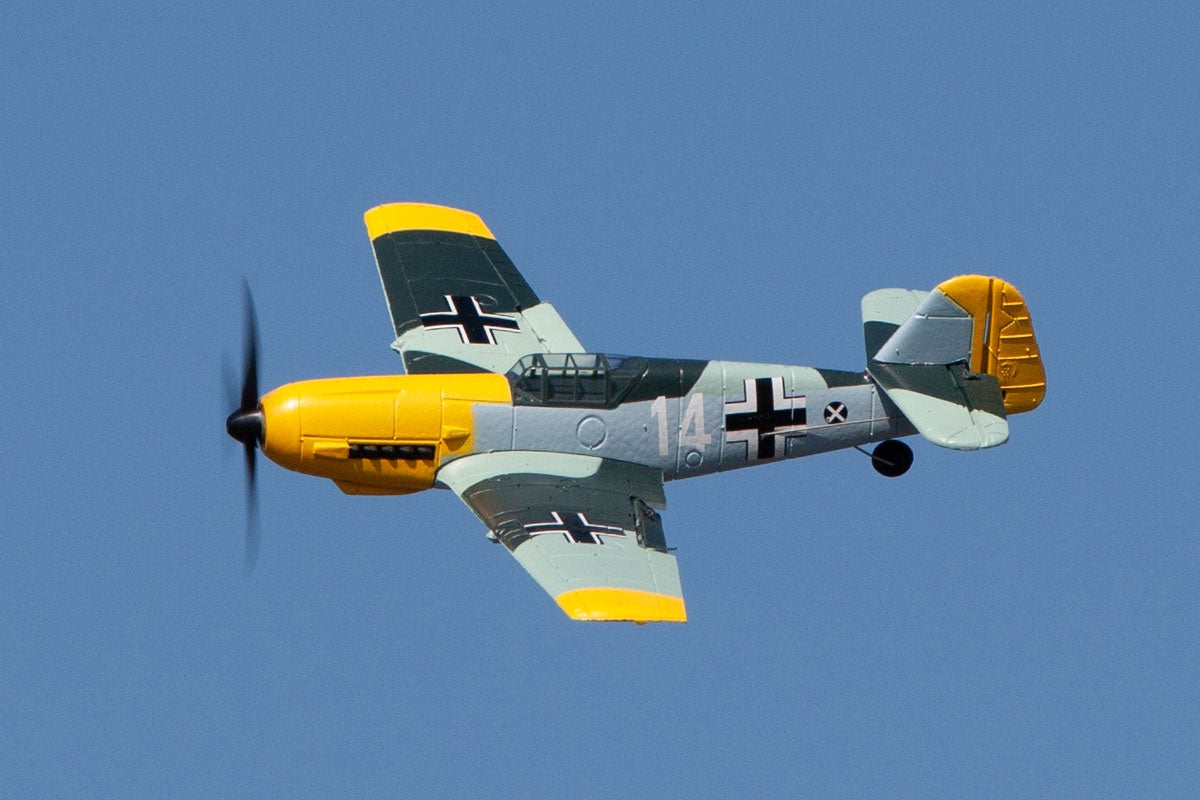 RGRA1304V2	Messerschmitt Bf 109 Micro RTF Airplane with PASS (Pilot Assist Stability Software) System