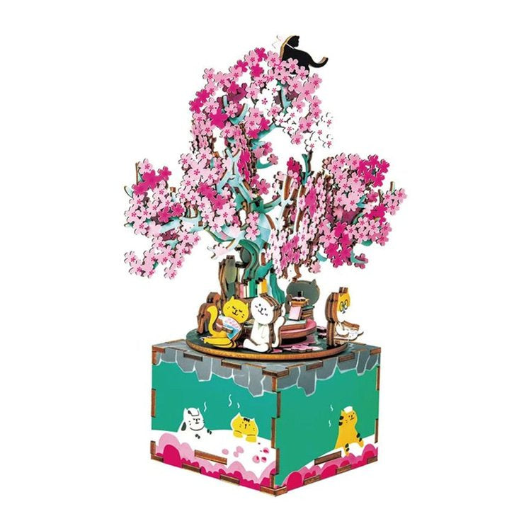 ROEAM409	DIY Music Box; Cherry Blossom Tree