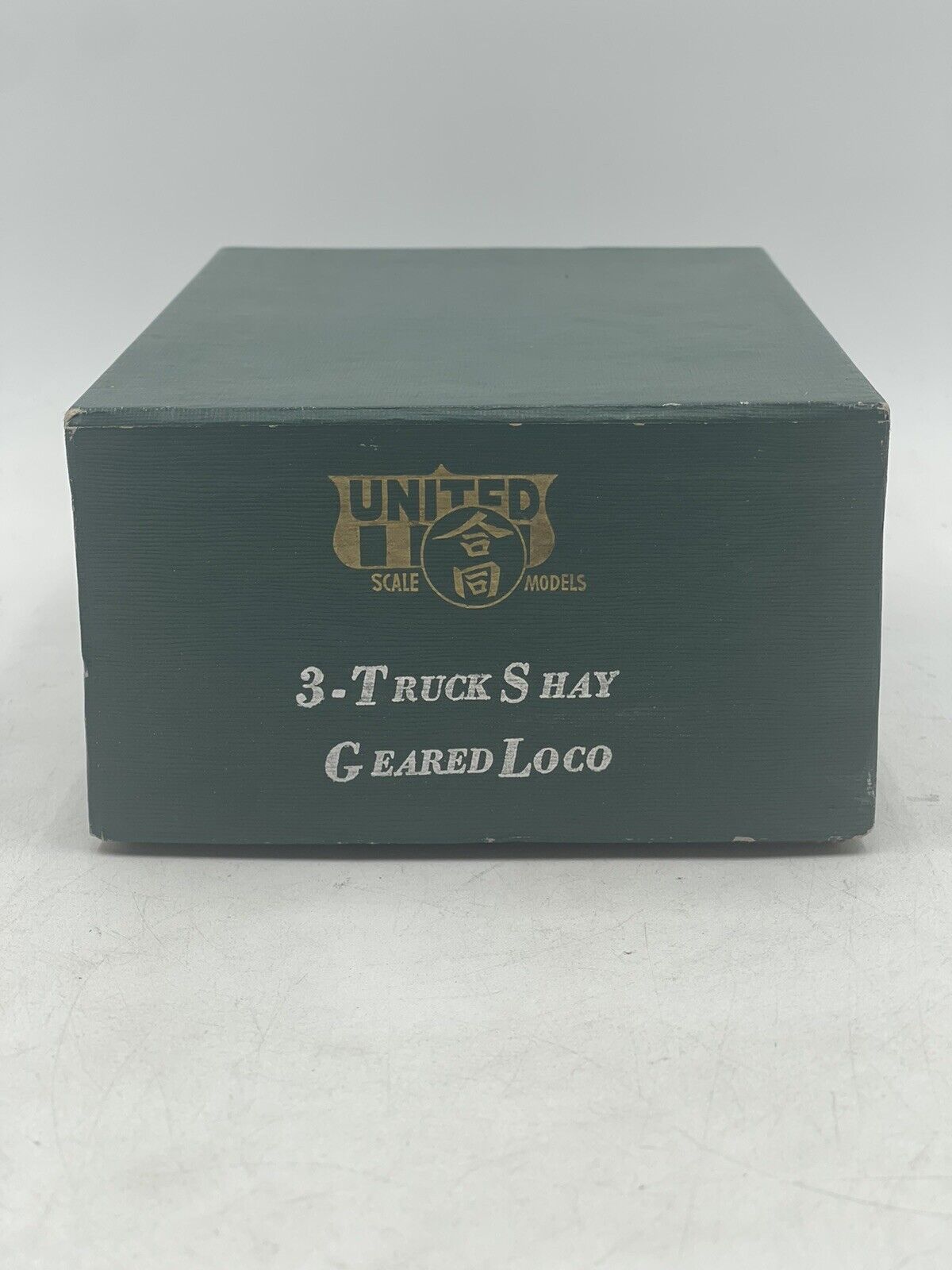 United Scale Models Brass HO Scale 3-Truck Shay Geared Loco - Painted (Tested)