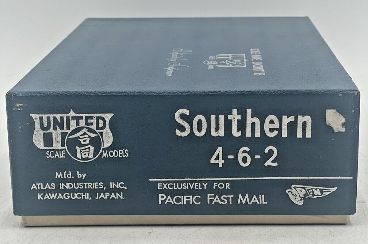 Vintage United Scale Models PFM Brass 4-6-2 Southern "Crescent Limited" w/Tender
