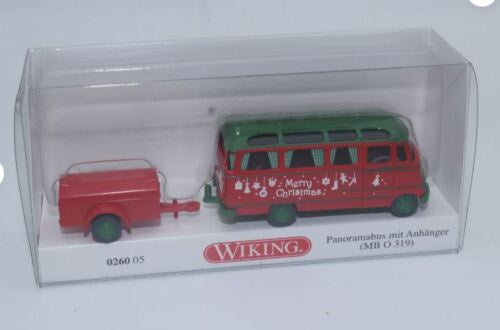 1/87 MB O 319 Panoramic Bus with Trailer Christmas Edition