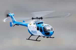RGR6051	Hero-Copter, 4-Blade RTF Helicopter; Police