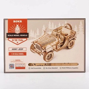 Scale Model Vehicles; Army 4x4 Field Car
