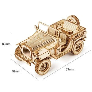 Scale Model Vehicles; Army 4x4 Field Car