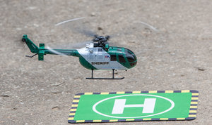 RGR6052	Hero-Copter, 4-Blade RTF Helicopter; Sheriff