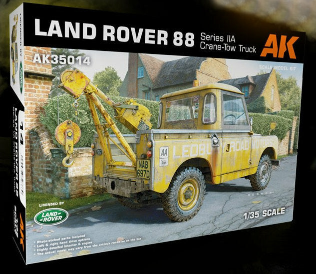 1/35 Land Rover 88 Series IIA Crane-Tow Truck (Plastic Kit)