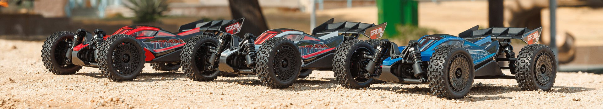 ARA2306T	TYPHON GROM 4X4 223S BLX BRUSHLESS SMALL SCALE BUGGY RTR