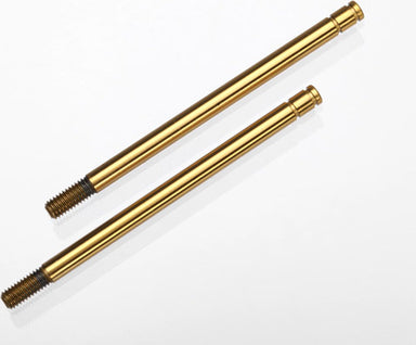 Shock shafts, hardened steel, titanium nitride coated (long) (2)