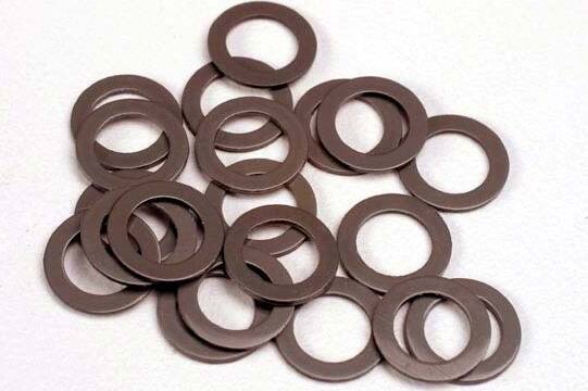 PTFE-coated washers, 5x8x0.5mm (20) (use with ball bearings)