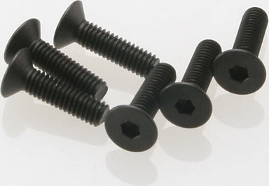 Screws, 4x15mm countersunk machine (hex drive) (6)