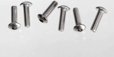 Screws, 3x10 button-head machine (hex drive) (stainless steel) (6)