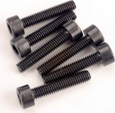 Head screws, 3x15mm cap-head machine (hex drive) (6) (TRX 2.5)