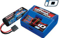 Battery/charger completer pack (includes #2970 iD charger (1), #2843X 5800mAh 7.4V 2-cell 25C LiPo battery (1))