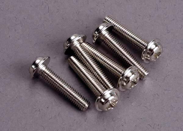 Screws, 3x15mm washerhead machine (6)