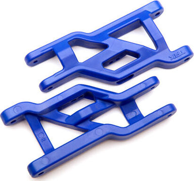 Suspension arms, blue, front, heavy duty (2)