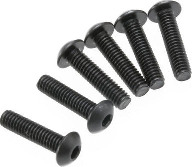 Screws, 4x16mm button-head machine (hex drive) (6)