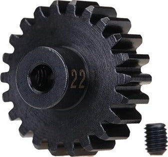 Gear, 22-T pinion (32-p), heavy duty (machined, hardened steel)/ set screw
