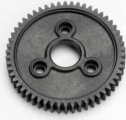 Spur gear, 54-tooth (0.8 metric pitch, compatible with 32-pitch)