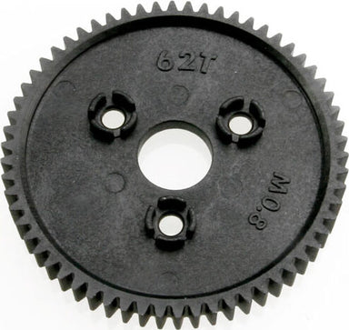 Spur gear, 62-tooth (0.8 metric pitch, compatible with 32-pitch)