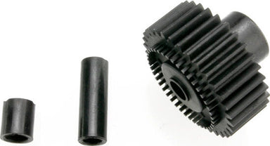 Output gear, 33-tooth (1)/ spacers (2)
