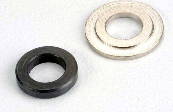 Bearing spacers, clutch bell 5x8.5x1.75mm (1)/ 5x11x1.1mm (1)