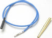 Lead wire, glow plug (blue) (EZ-Start and EZ-Start 2)/ molex pin extractor (use where glow plug wire does not have bullet connector)