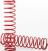 Springs, red (for big bore shocks) (2.5 rate) (2)