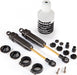 Shocks, X-long (hard-anodized & PTFE-coated T6 aluminum) w/o springs (rear) (2)