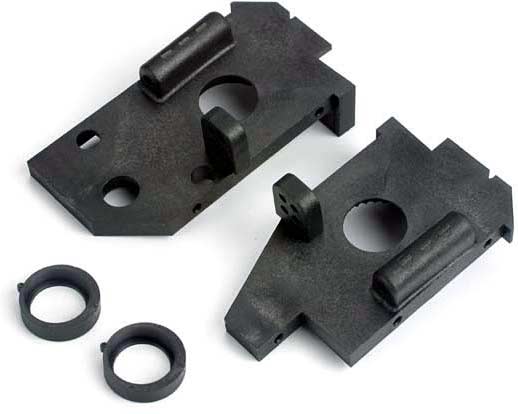 Side plates, rear (l&r)/ belt tension cams (2)