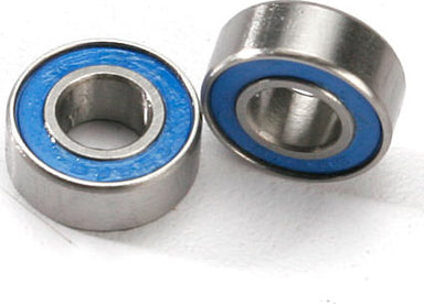 Ball bearings, blue rubber sealed (6x13x5mm) (2)