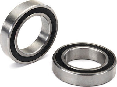 Ball bearing, black rubber sealed (20x32x7mm) (2)