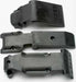 Skid plate set, front (2 pieces, plastic)/ skid plate, rear (1 piece, plastic)