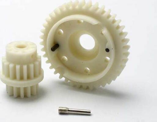 Gear set, 2-speed close ratio (2nd speed gear 40T, 13T-16T input gears, hardware)