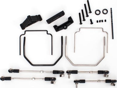 Sway bar kit, Revo (front and rear) (includes thick and thin sway bars and adjustable linkage) (requires part #5411 to install rear bumper)