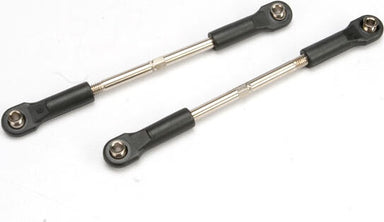 Turnbuckles, toe-links, 61mm (front or rear) (2) (assembled with rod ends and hollow balls)