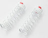 Springs, front (white) (progressive rate) (2) (fits #5862 aluminum Big Bore shocks)