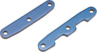 Bulkhead tie bars, front & rear, aluminum (blue-anodized)