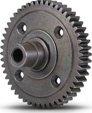 Spur Gear, Steel, 50-tooth (0.8 metric Pitch, Compatible with 32-pitch) (for Center Differential)