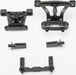 Body mounts, front & rear/ body mount posts, front & rear