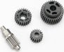 Gear set, transmission (includes 18T, 25T input gears, 13T idler gear (steel), 35T output gear, M3x13.75 screw pin)