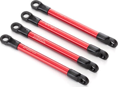 Push rods, aluminum (red-anodized) (4) (assembled with rod ends)