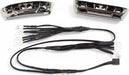 LED lights, light harness (4 clear, 4 red)/ bumpers, front & rear/ wire ties (3) (requires power supply #7286)
