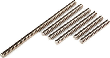 Suspension pin set, front or rear corner (hardened steel), 4x85mm (1), 4x47mm (3), 4x33mm (2) (qty 4, #7740 required for complete set)