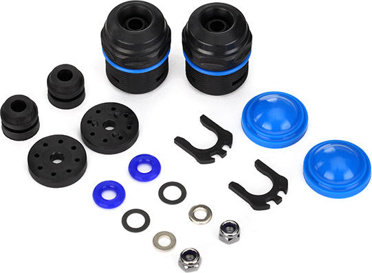 Rebuild kit, GTX shocks (lower cartridge, assembled, pistons, piston nuts, bladders) (renews 2 shocks)