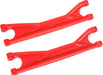 Suspension Arms, Upper, Red (Left Or Right, Front Or Rear) (2) (for Use with #7895 X-Maxx® WideMaxx® Suspension Kit)