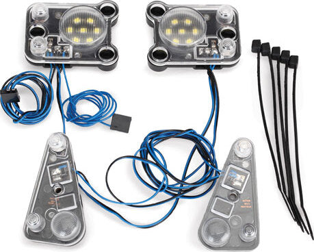 LED headlight/tail light kit (fits #8011 body, requires #8028 power supply)