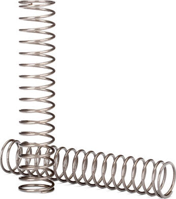 Springs, shock, long (natural finish) (GTS) (0.47 rate) (for use with TRX-4 Long Arm Lift Kit)