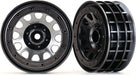 Wheels, Method 105 2.2" (black chrome, beadlock) (beadlock rings sold separately)