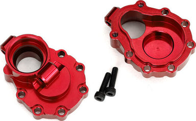 Portal housings, inner (rear), 6061-T6 aluminum (red-anodized) (2)/ 2.5x10 CS (2)